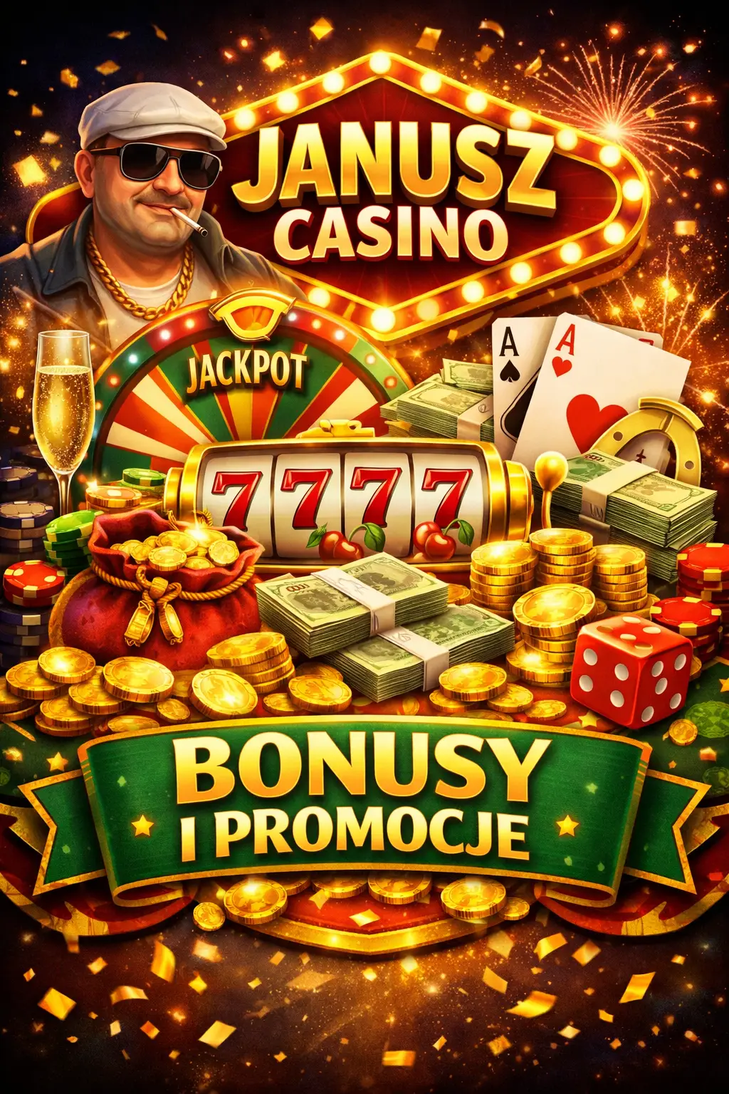 Janusz Casino Bonus 2026: 30 DS Bez Depozytu i Pakiet do 1 250 PLN